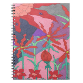 Carnet Jardins d'été à la nuit