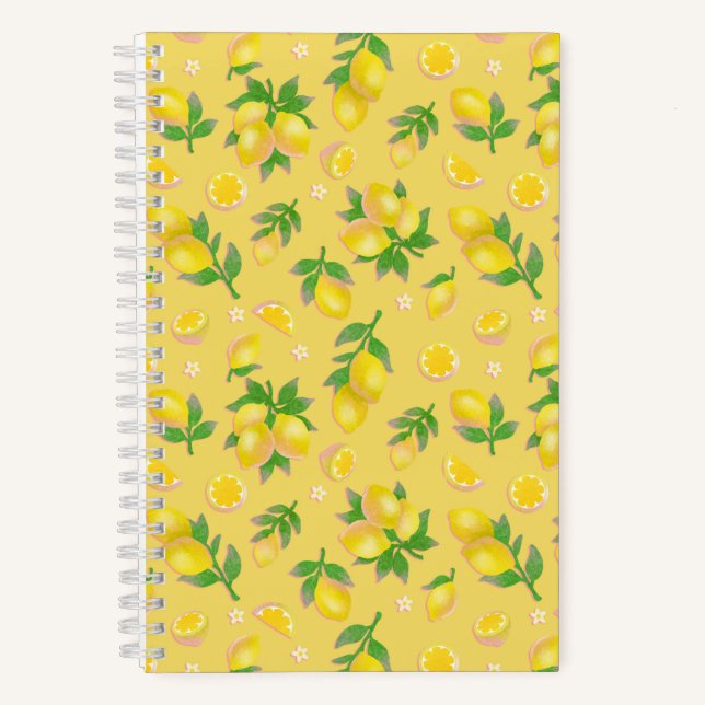 Carnet Jaune Citron (Recto)