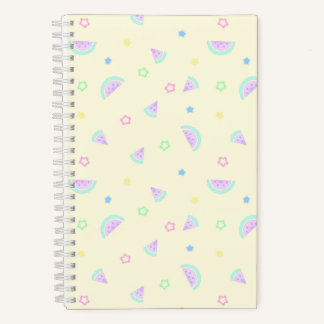 Carnet Jaune Pastèque Pastel