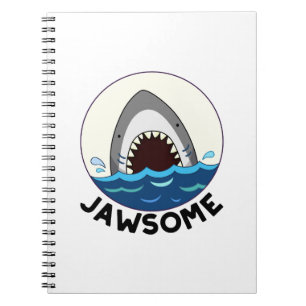 Carnet Jawsome Funny Shark Teeth Pun