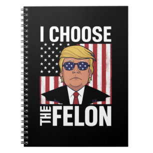 Carnet Je Choisis Le Criminel Trump 2024 Républicain Patr