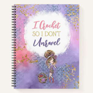 Carnet Je Crochet donc je ne démêle pas