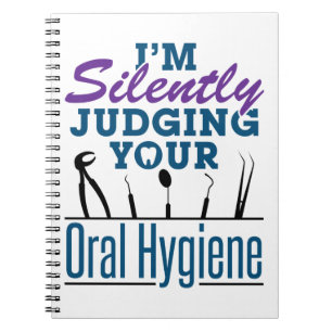 Carnet Je juge silencieusement l'hygiène bucco-dentaire
