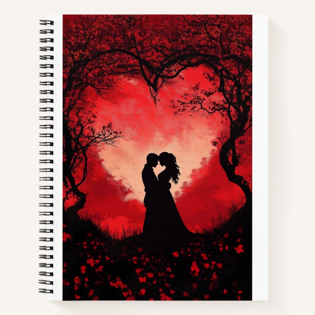 Carnet Je l'aime avec la valentaine (Devant)