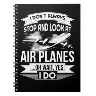 Carnet Je ne m'arrête pas toujours et je regarde les avio