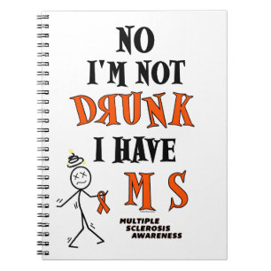 Carnet Je ne suis pas DRUNK...MS