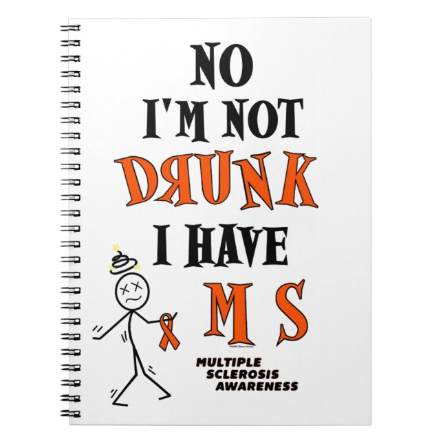 Carnet Je ne suis pas DRUNK...MS (Devant)