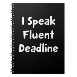 Carnet Je parle couramment Deadline