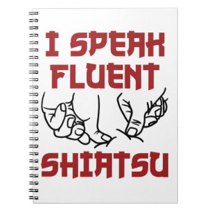 Carnet Je Parle Fluent Shiatsu Massage Thérapiste LMT