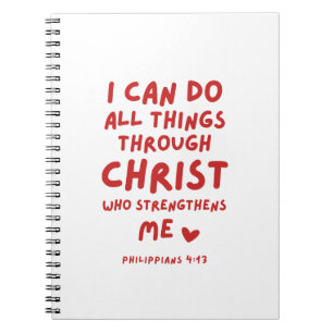 Carnet Je Peux Faire Tout Philippiens 4:13