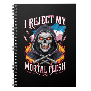 Carnet Je Rejette Ma Chair Mortelle Trans Transgenre LGBT