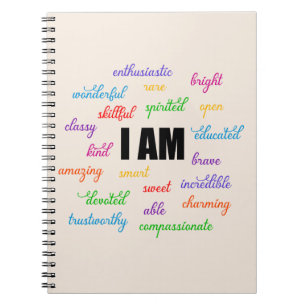 Carnet Je Suis Inspiré, Positif, Religieux, Chrétien