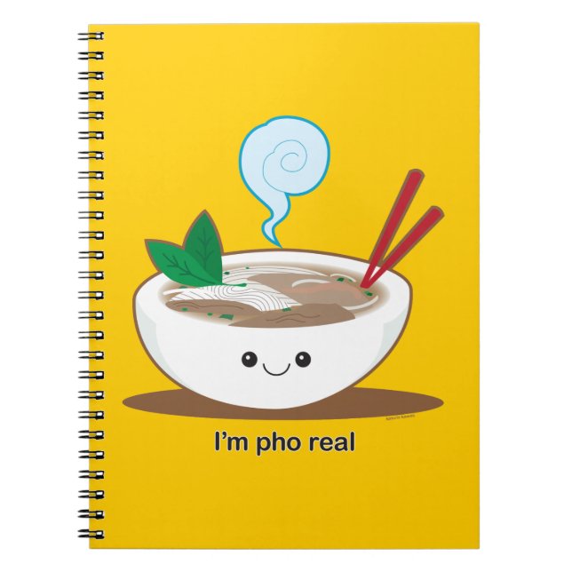 Carnet Je suis Pho vrai (Devant)