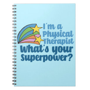 Carnet Je suis physiothérapeute Quel est votre super-pou