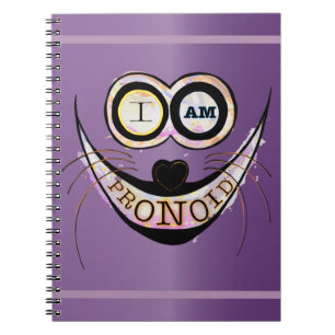 Carnet Je suis PRONOID, optimiste et drôle citation de ch