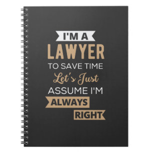 Carnet Je suis un avocat, pour gagner du temps