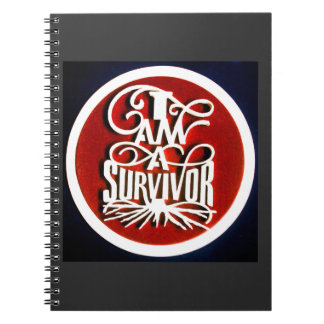 Carnet Je suis un survivant photo Spiral