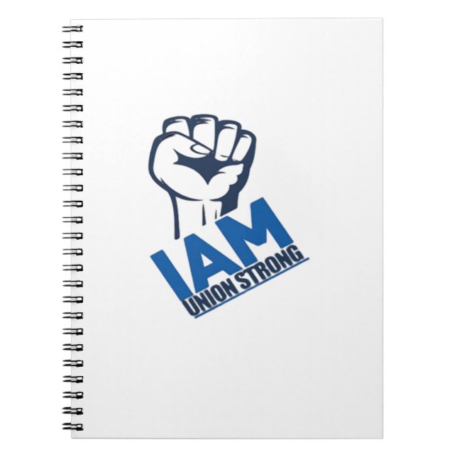 Carnet Je suis Union Strong - Fête du Travail (Devant)