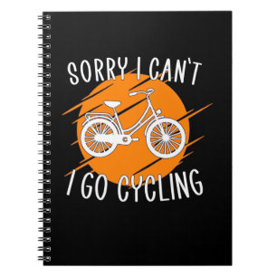 Carnet Je Vais Faire Du Cyclisme