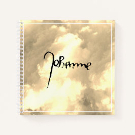 Carnet Jeanne d'Arc Saint Joan en heaven faith signature