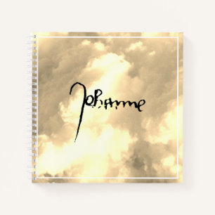 Carnet Jeanne d'Arc Saint Joan en heaven faith signature