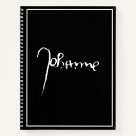 Carnet Jeanne d'Arc Saint Joan Heilige Johanna Signature