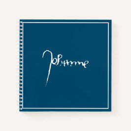 Carnet Jeanne d'Arc Saint Joan Heilige Johanna Signature