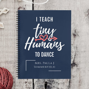 Carnet J'Enseigne À Des Humains Minuscules À Danser Des E