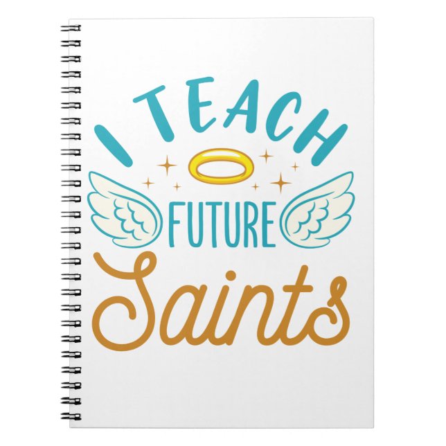 Carnet J'enseigne les futurs saints École catholique ense (Devant)