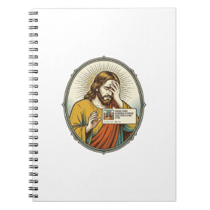 Carnet Jésus a ajouté à l'histoire au lieu d'un message d