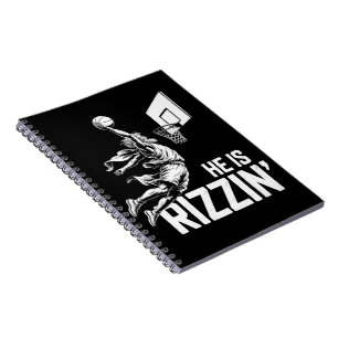 Carnet Jésus Basketball Il Est Drôle Rizzin' Chrétien