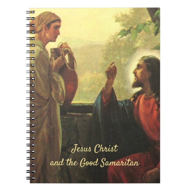 Carnet Jésus Christ et le Bon Samaritain dans le Puits (Devant)