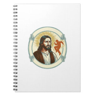Carnet Jésus confus tendance virale de danse silhouette v