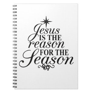 Carnet Jésus Est La Raison De La Saison De Noël