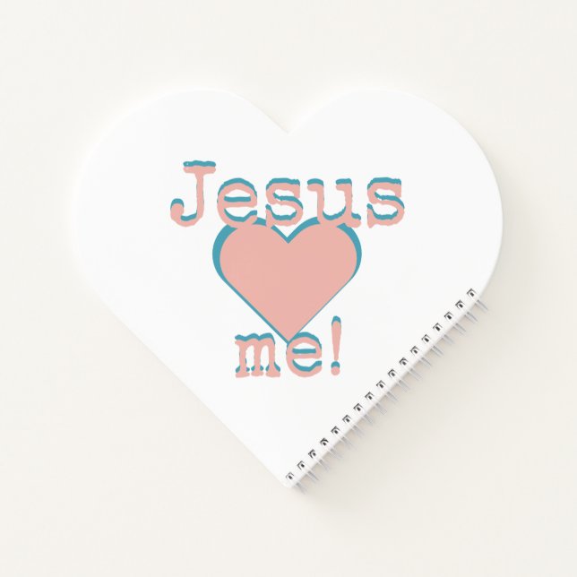 Carnet Jesus loves est ! (Dos)