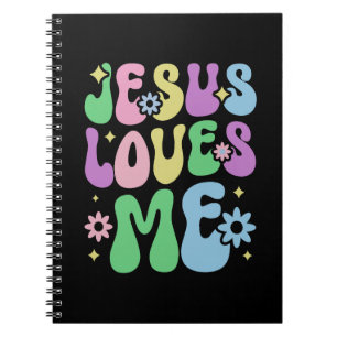Carnet Jésus M'aime Christian Colouful
