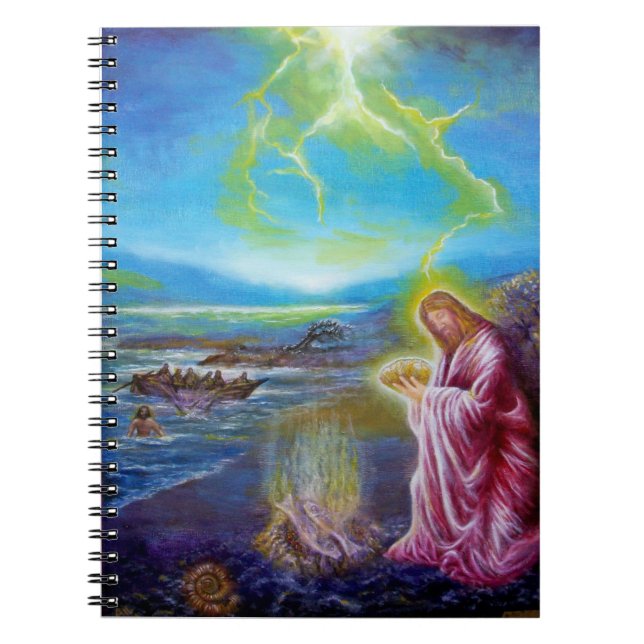 Carnet JÉSUS SUR LA MER, St Jean 21 (Devant)