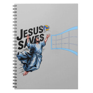 Carnet Jesus Volleyball Saves Funky Christian Faith