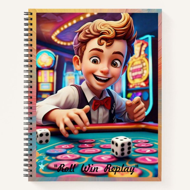 Carnet "Jeu Boy Dice" (Devant)