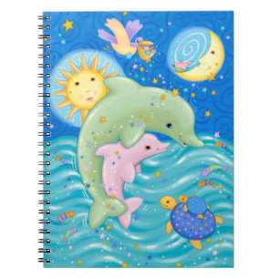 Carnet Jeu de dauphins