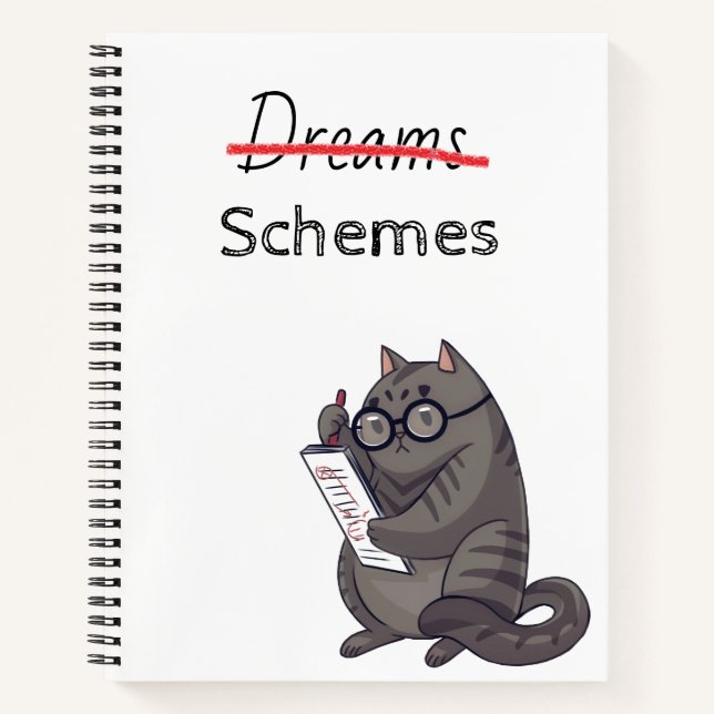Carnet Jeux de chats mignons (Devant)