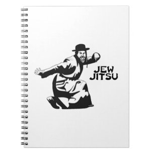 Carnet Jew Jitsu Cadeaux Juifs Bar Mitzvah
