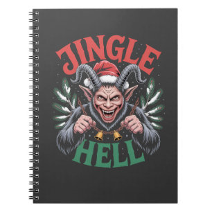 Carnet Jingle Hell Noël Krampus Evil Xmas