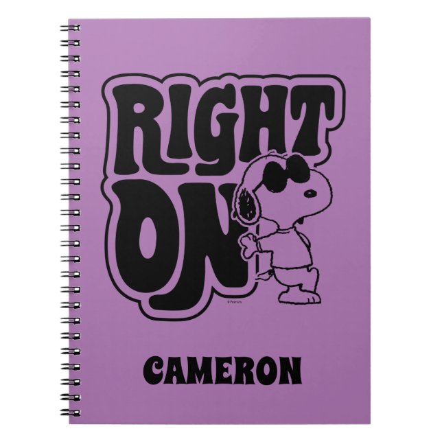 Carnet Joe Cool - Juste Activé (Devant)