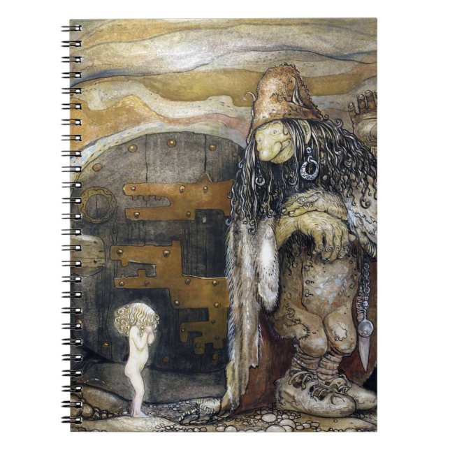 Carnet John Bauer Troll (Devant)