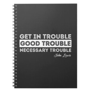 Carnet John Lewis - Citation à propos des problèmes