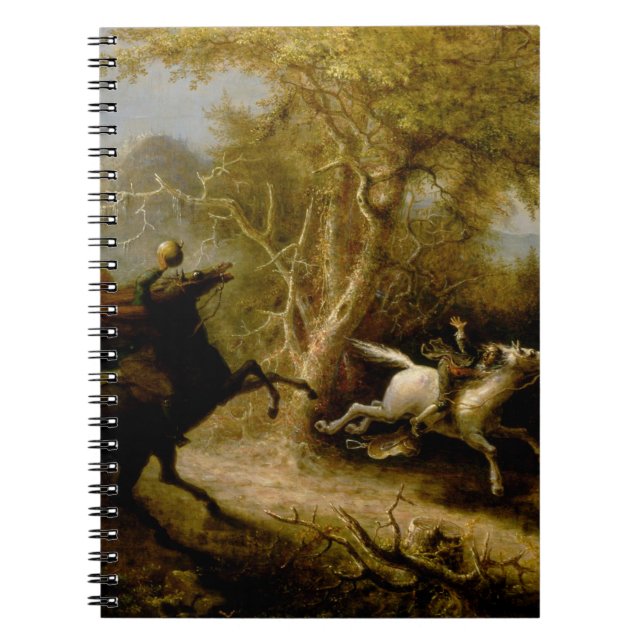 Carnet John Quidor Légende du Cheval sans tête Sleepy Hol (Devant)