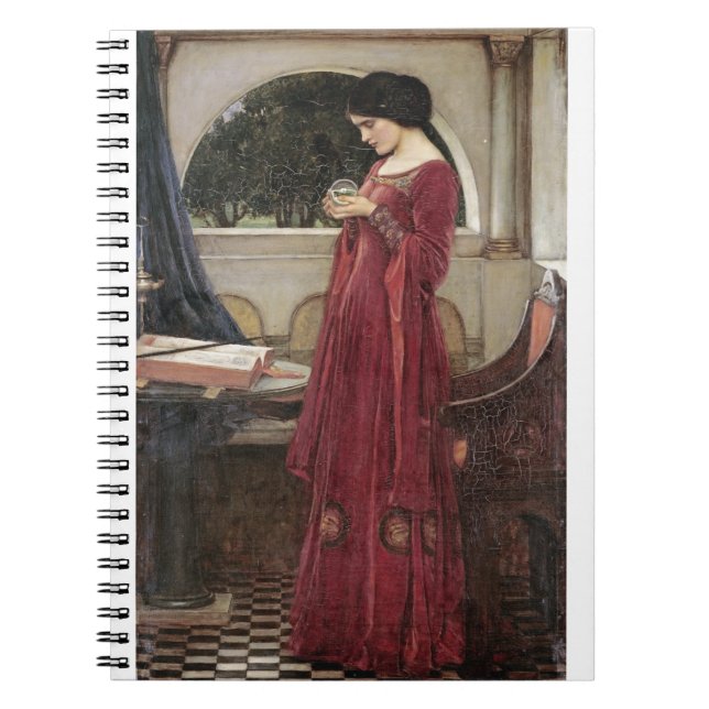 Carnet John William Waterhouse - The Crystal Ball (Devant)