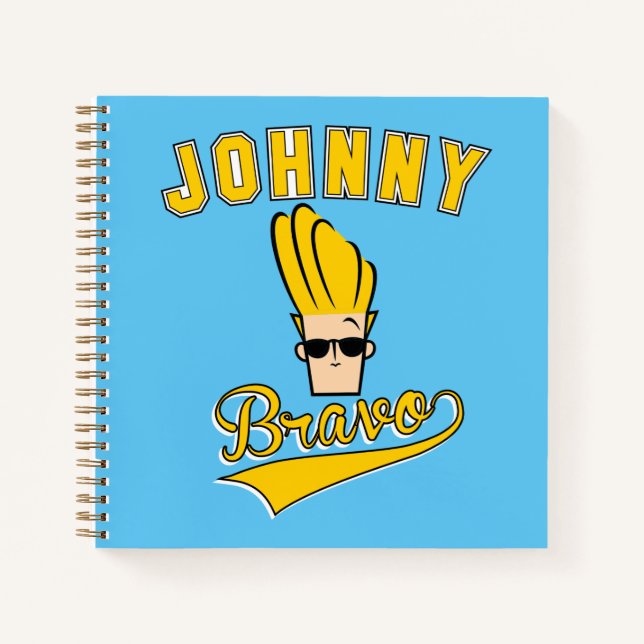 Carnet Johnny Bravo Collegiate Graphic (Devant)