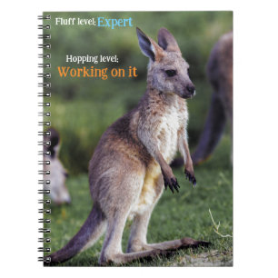 Carnet Joie moelleuse mignonne Kangaroo